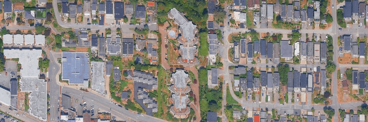 Victoria Terrace aerial view