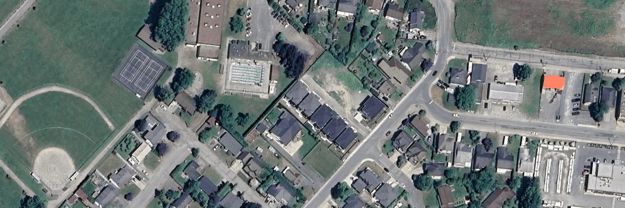 Cifrec Place aerial view