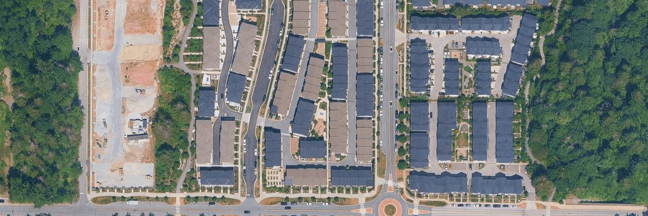 Keystone aerial view