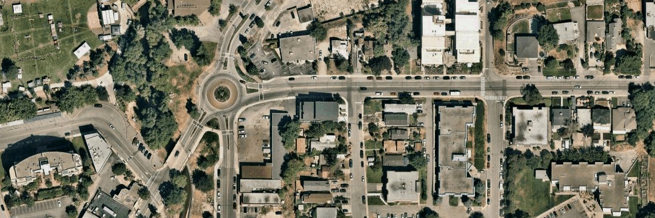 aerial view