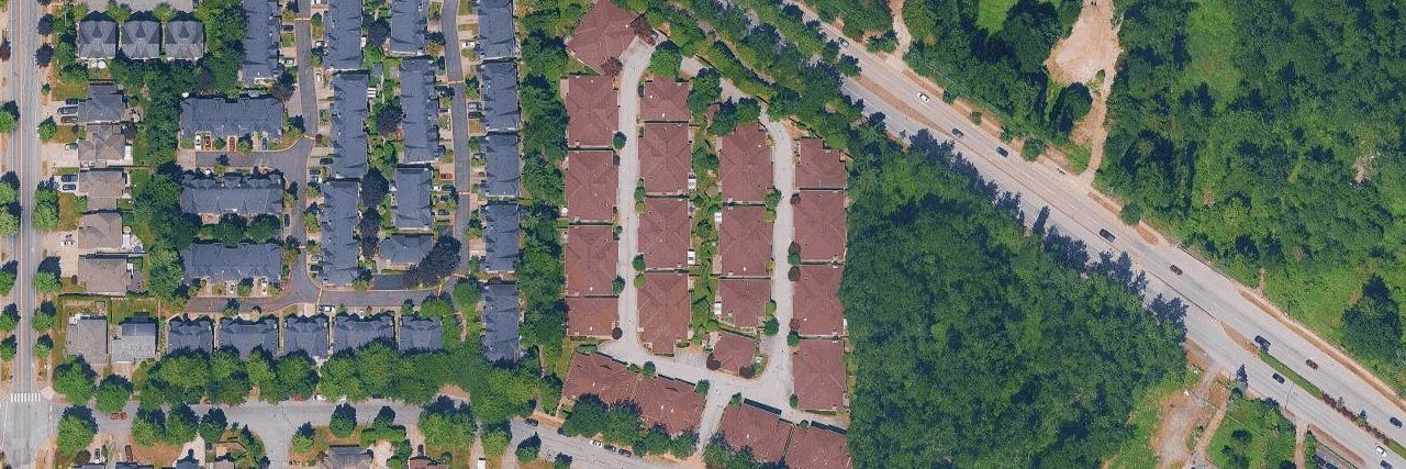 Glenwood Gardens aerial view