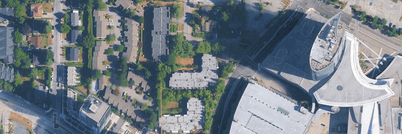 Thornbury Manor aerial view
