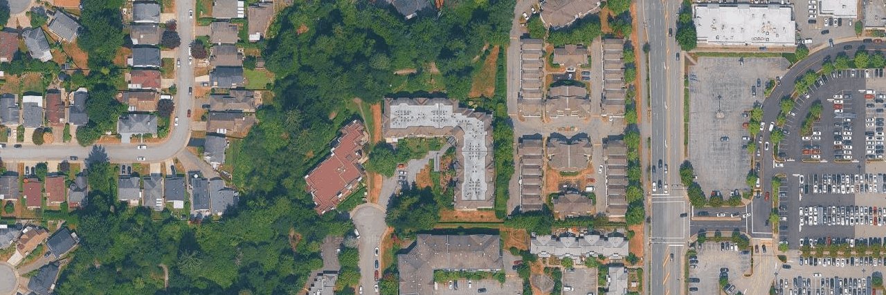 Dufferin Court aerial view