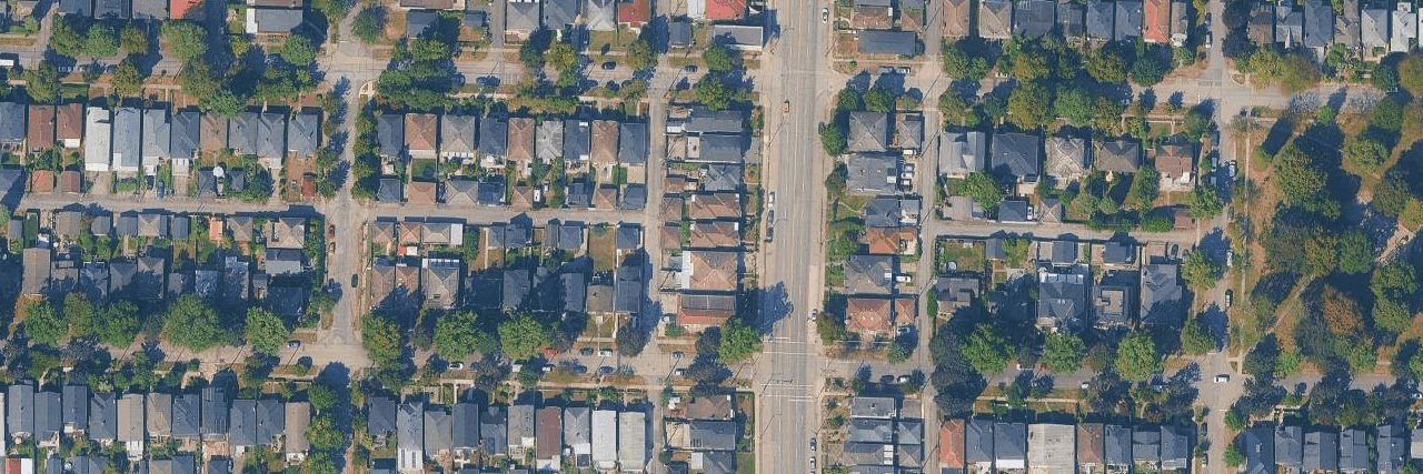 aerial view
