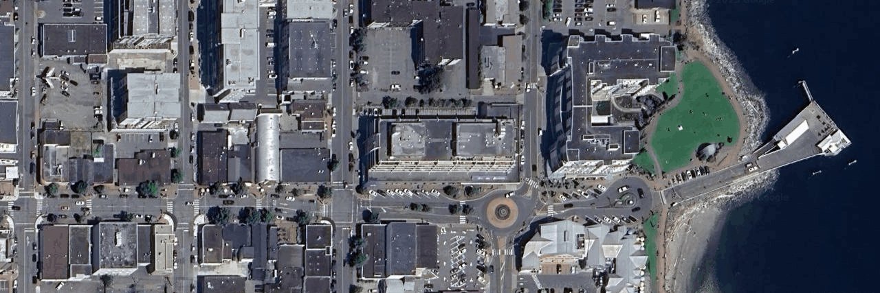aerial view