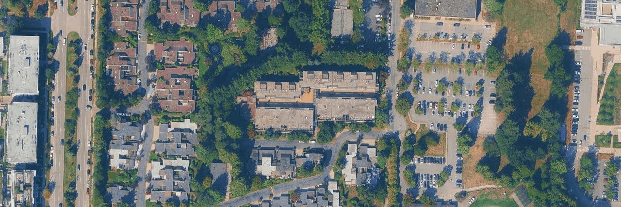 Langara Court aerial view