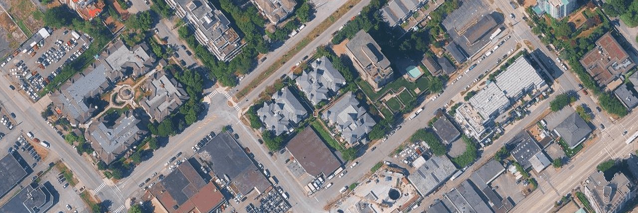 Queen's Terrace aerial view
