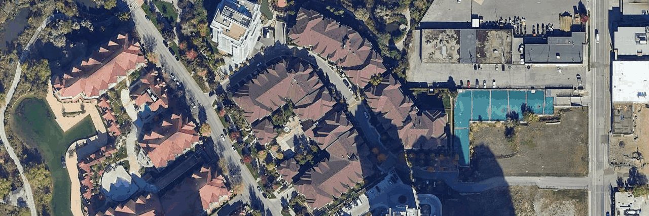 aerial view