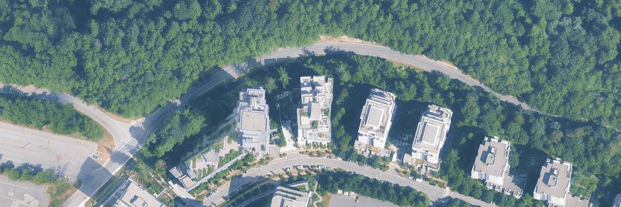 Terraces At The Park aerial view