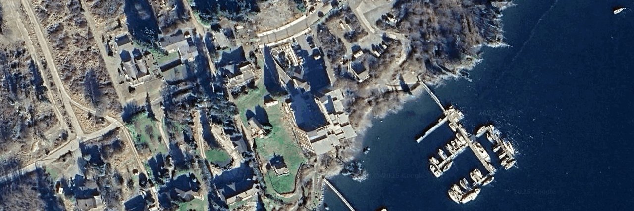 West Wind Harbour Cohousing aerial view