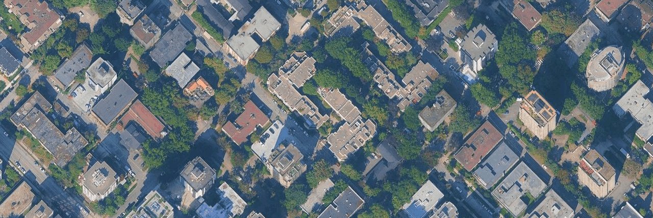 Broughton Terrace aerial view