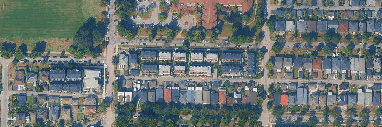 Preston On 14th aerial view