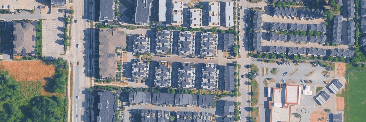 Exchange aerial view