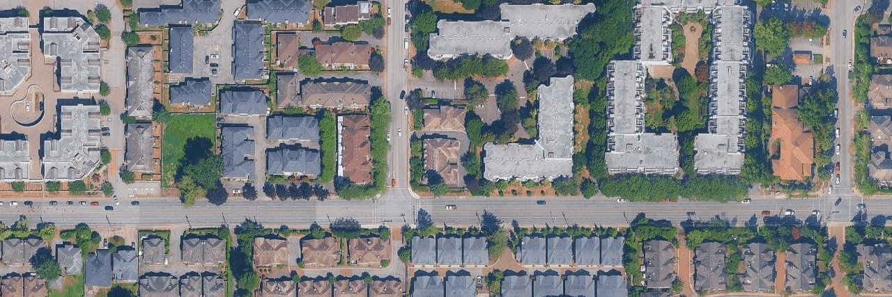Baldwin Court aerial view