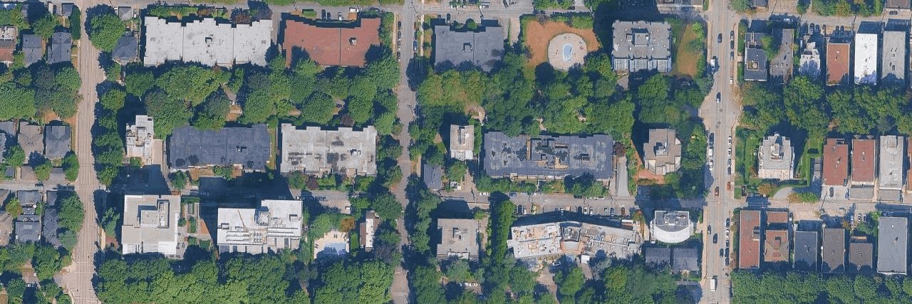 Dorchester Pines aerial view