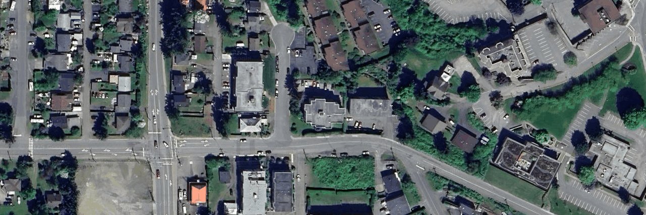 Gowland Heights aerial view