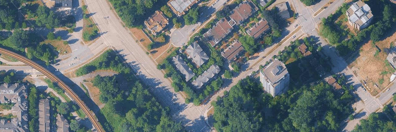 Villetta aerial view