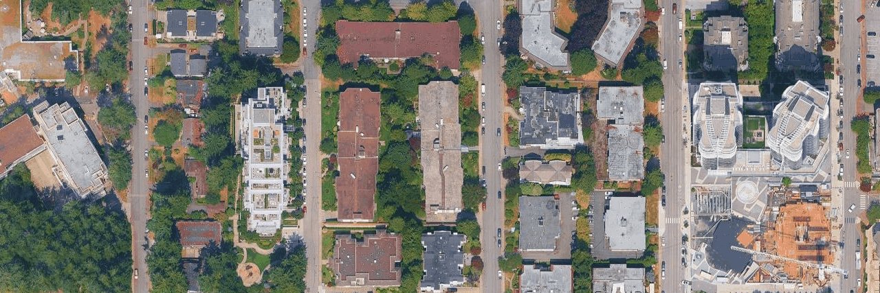 The Sandringham aerial view