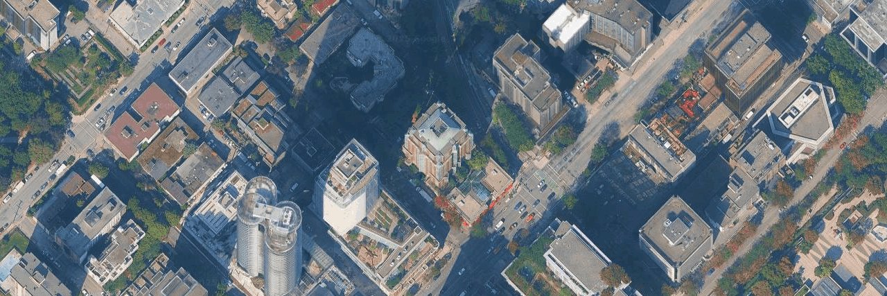 Vancouver Tower aerial view