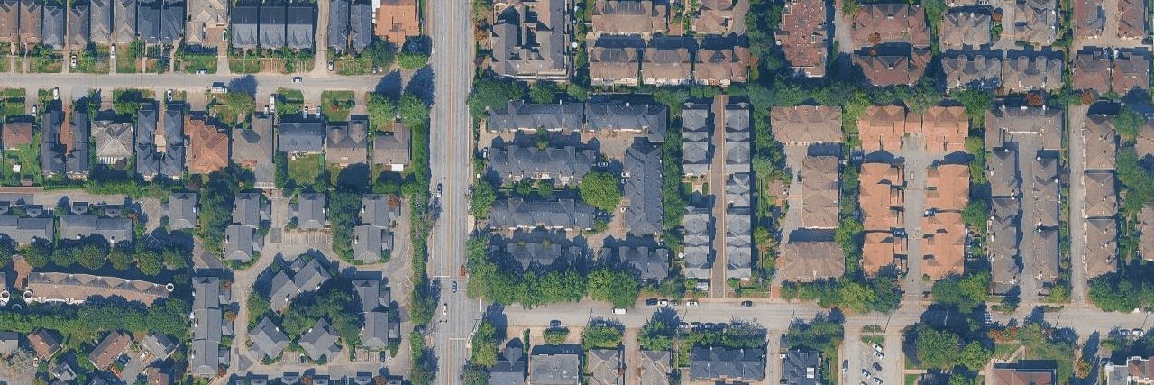 Parkford Gardens aerial view