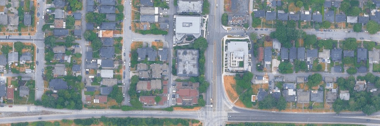 Lexington aerial view