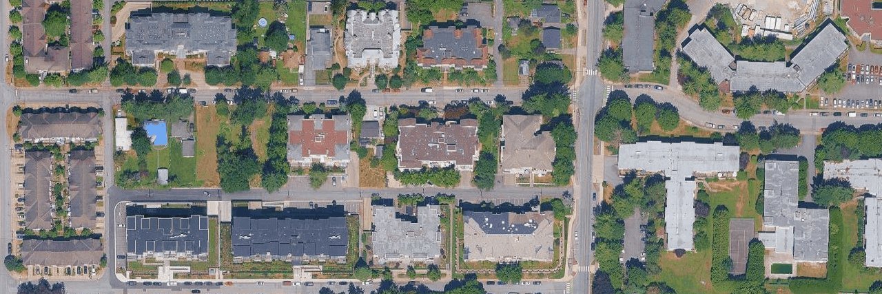 Brighton Place aerial view
