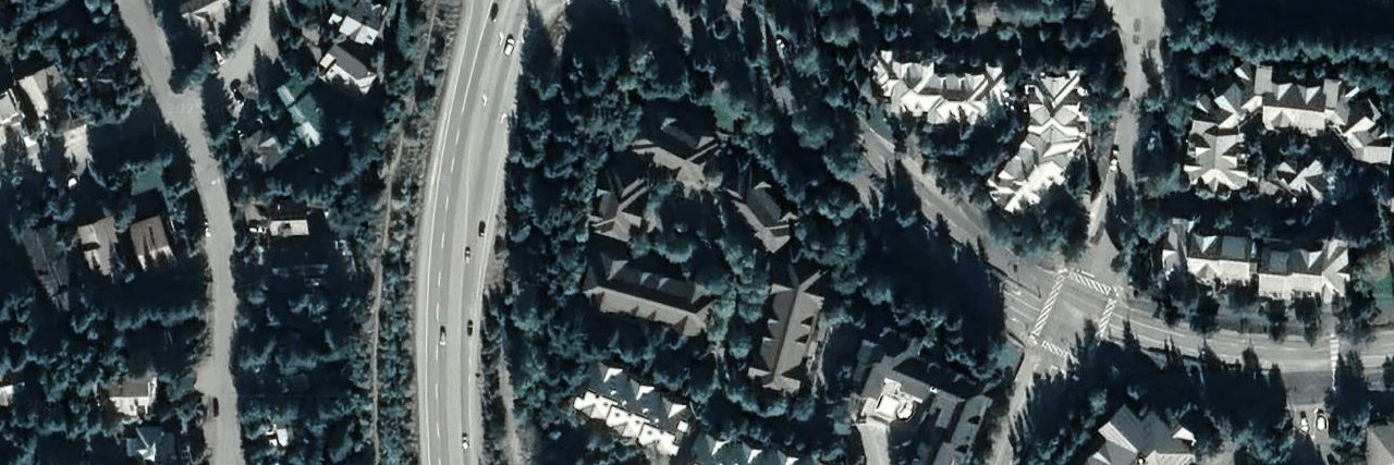 Valhalla / Whistler Village aerial view