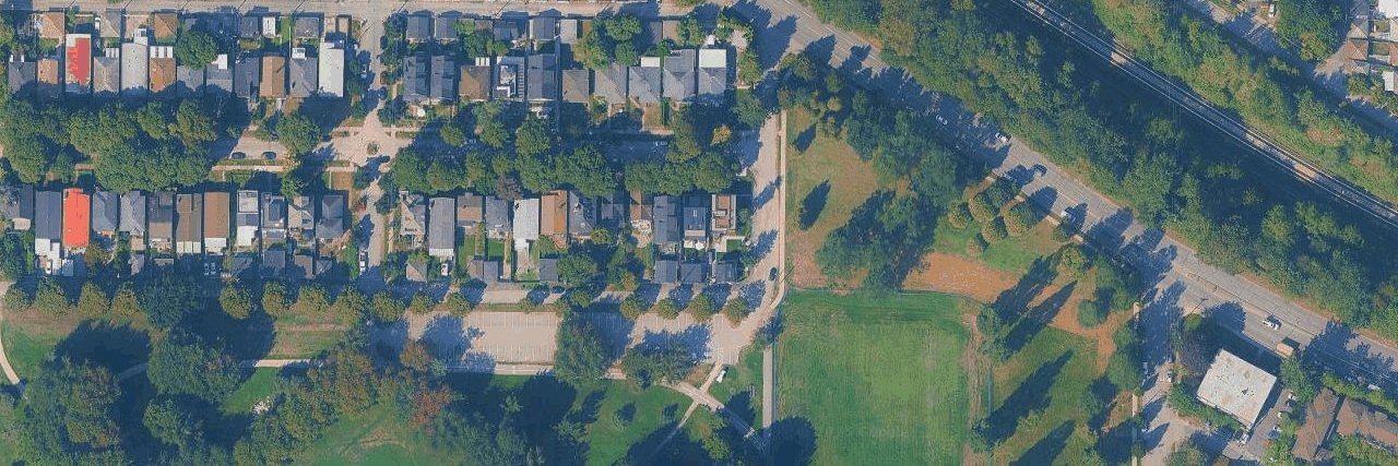 aerial view