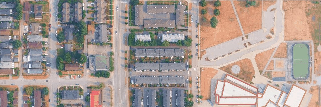 Twin Pines aerial view