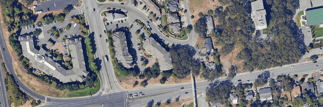 The Rainbow aerial view