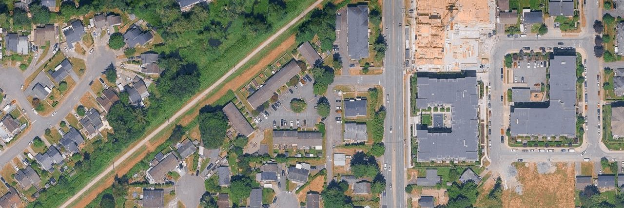 Brydon Park aerial view