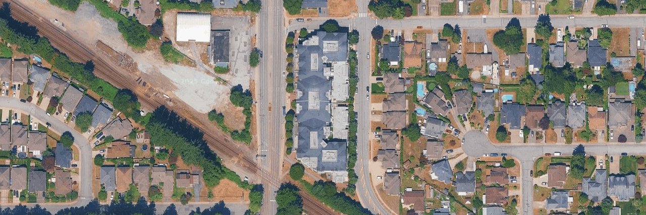 Keystone aerial view