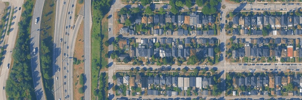 aerial view