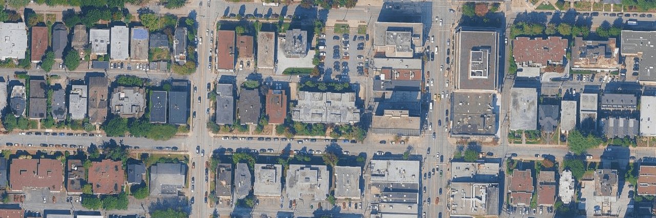 Laburnum Heights aerial view