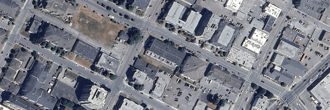 Applewood Court aerial view