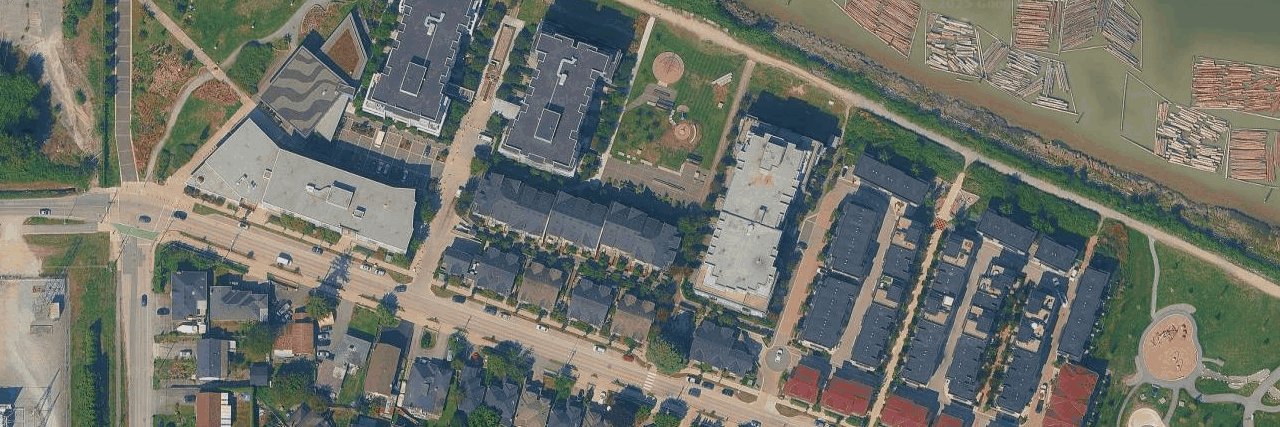 Parc Rivera aerial view