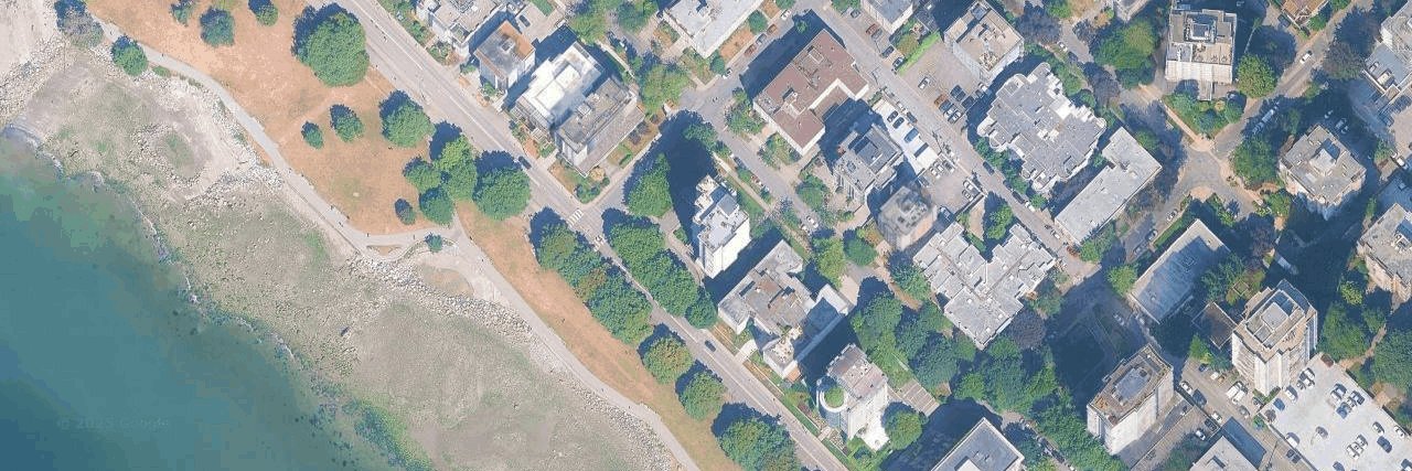 Huntington West aerial view