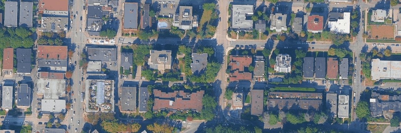 Landmark Sunset aerial view