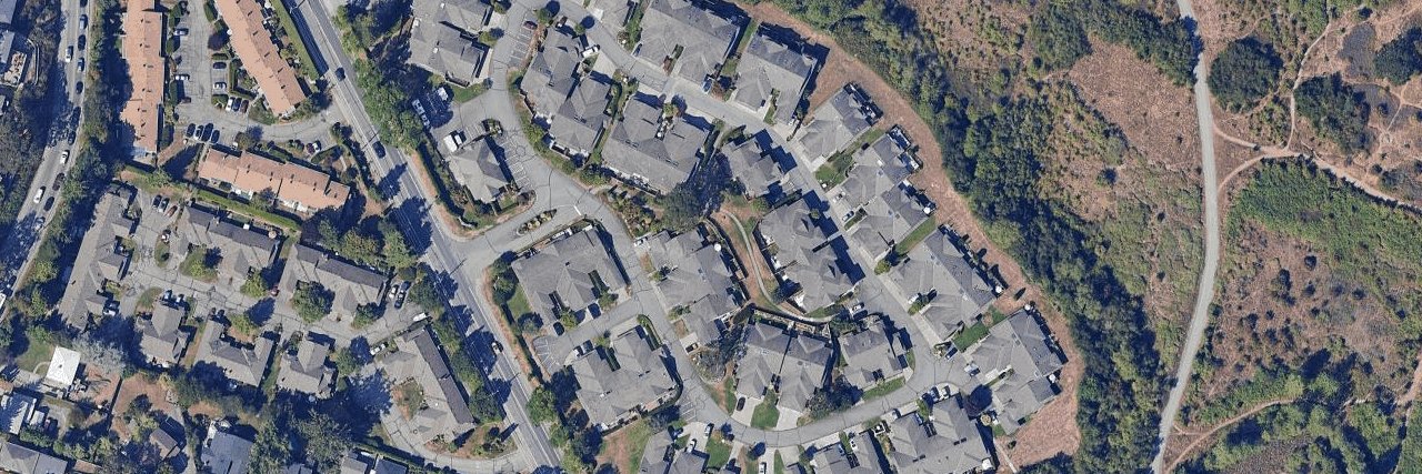 Oak Glen Estates aerial view