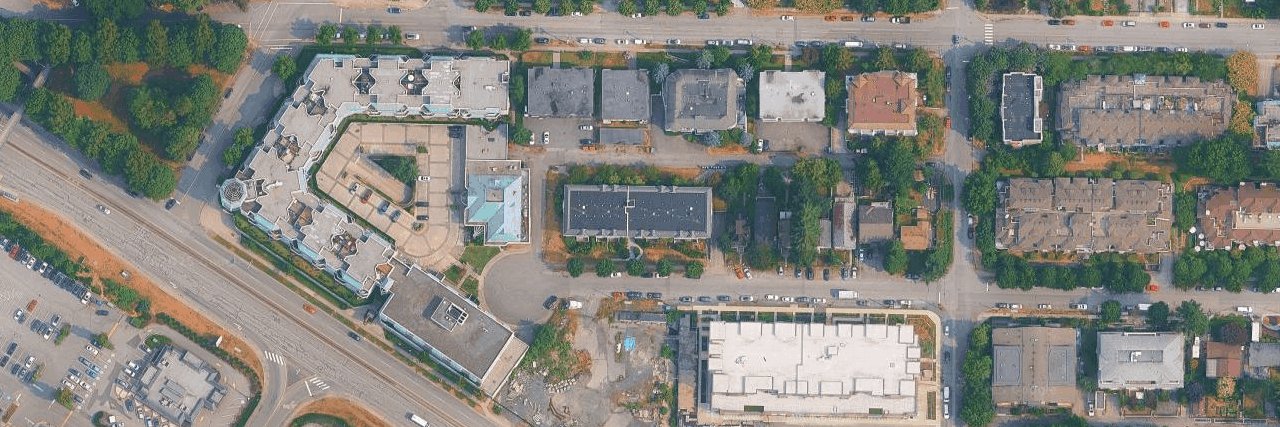 Suffolk Manor aerial view