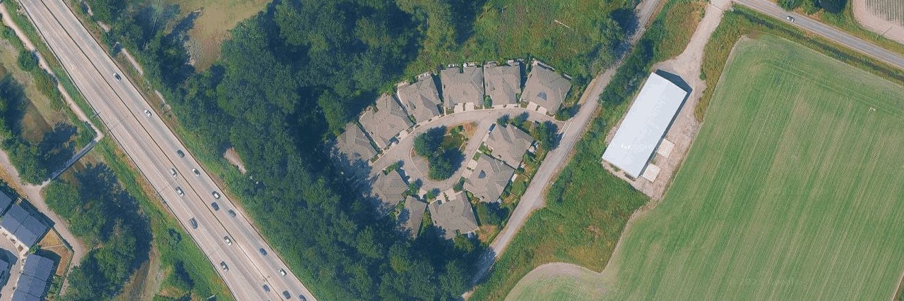 Riverwoods aerial view