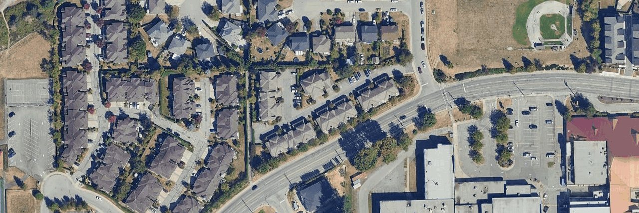Sunnyhill Terrace aerial view