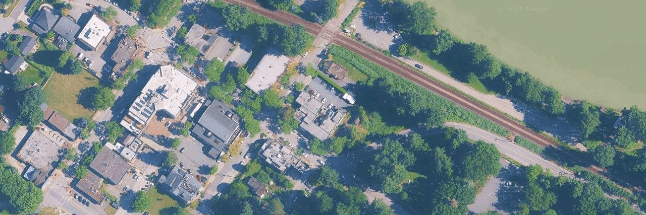 Mavis Court aerial view