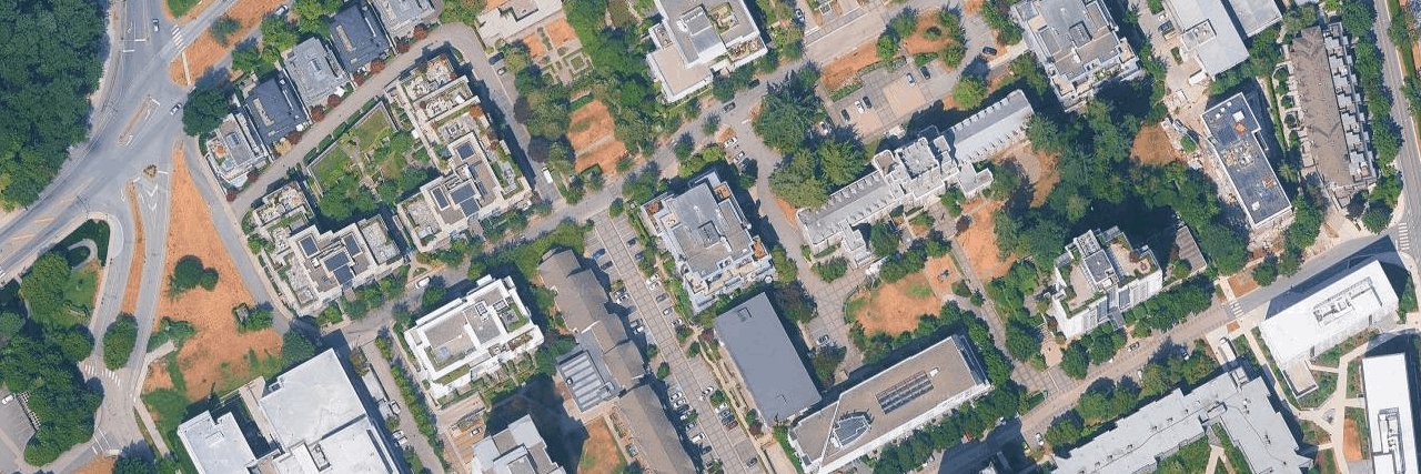 Argyll House West aerial view