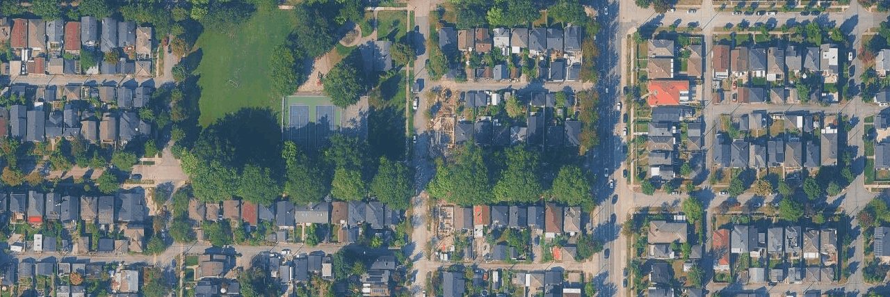 aerial view