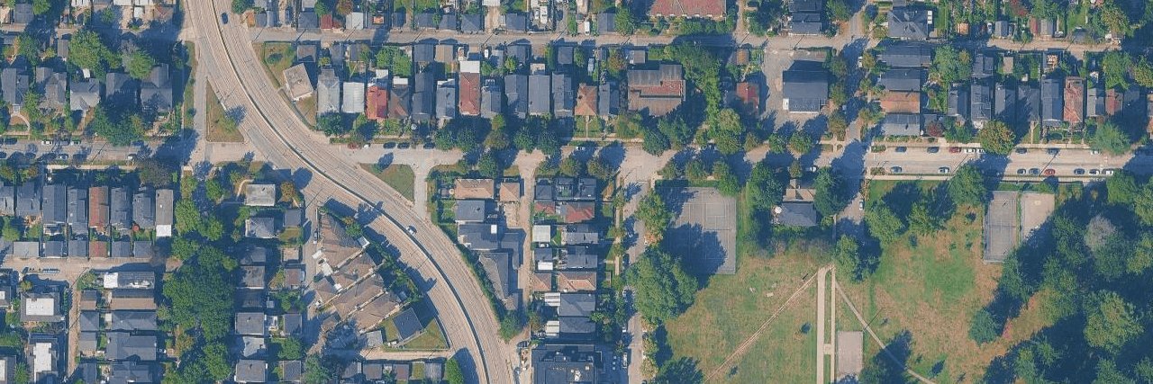 aerial view