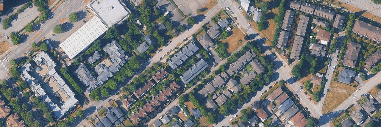 Ivory Mews aerial view