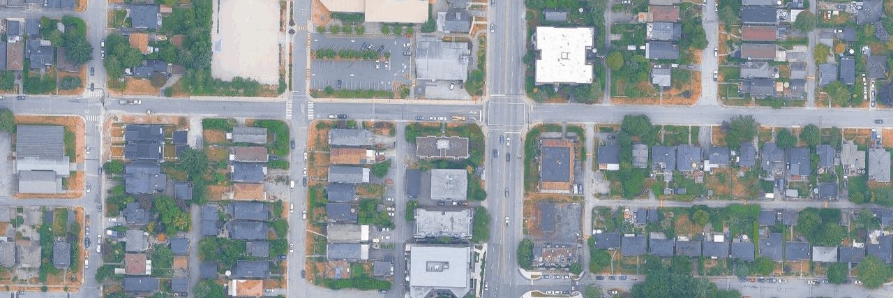 The Christina aerial view