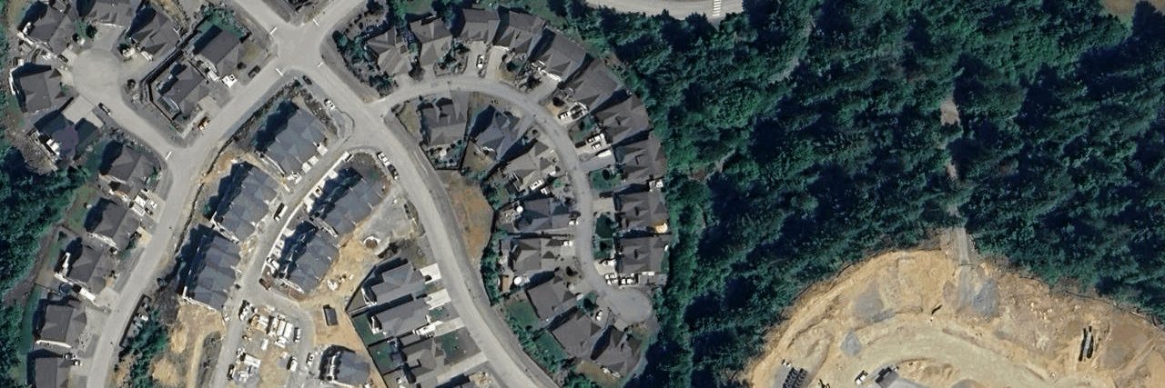 Harrison Highlands aerial view