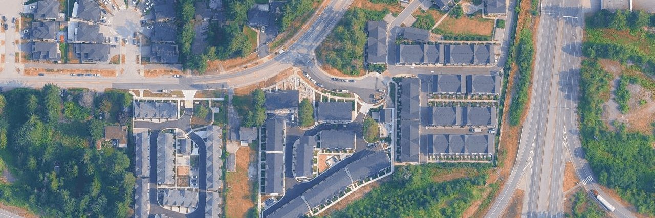 The Beverly aerial view